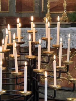 Kerzen im Gottesdienst